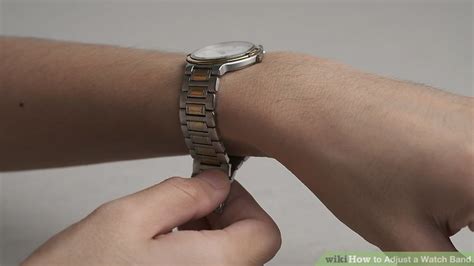 watch steel bracelet adjustment